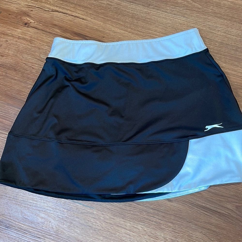 Slazenger Black and White Tennis skort